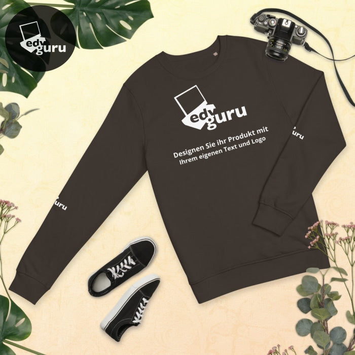 Pull Bio Unisexe Gris Charbon Foncé / S