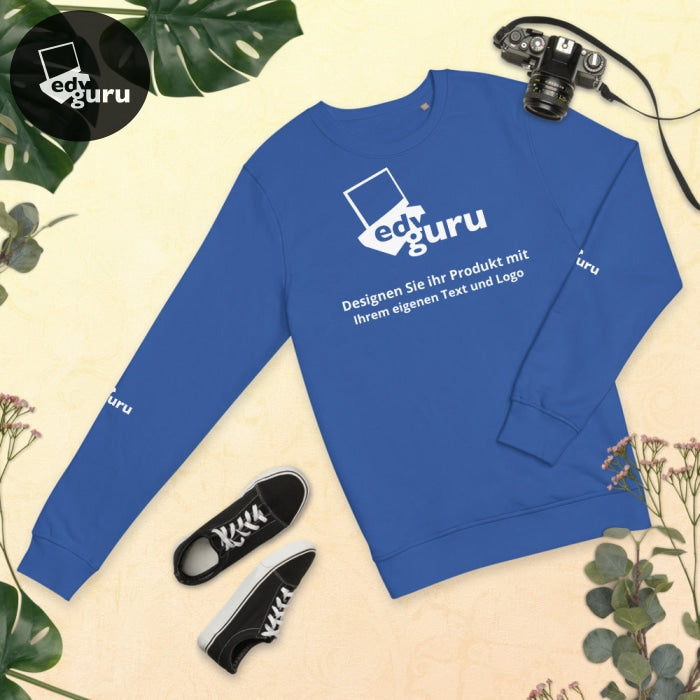 Pull bio unisexe bleu royal / S