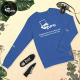 Pull bio unisexe bleu royal / S