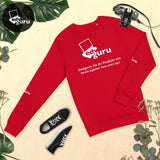 Pull bio unisexe rouge / S