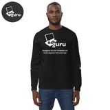 Unisex Bio-Pullover Schwarz / S
