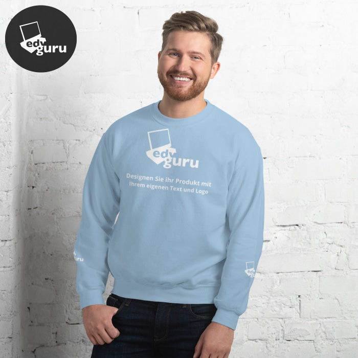 Pull unisexe bleu clair / S
