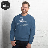 Pull unisexe bleu indigo / S