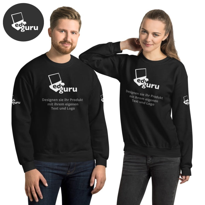 Unisex-Pullover Schwarz / S