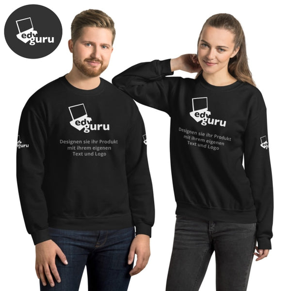 Unisex-Pullover Schwarz / S