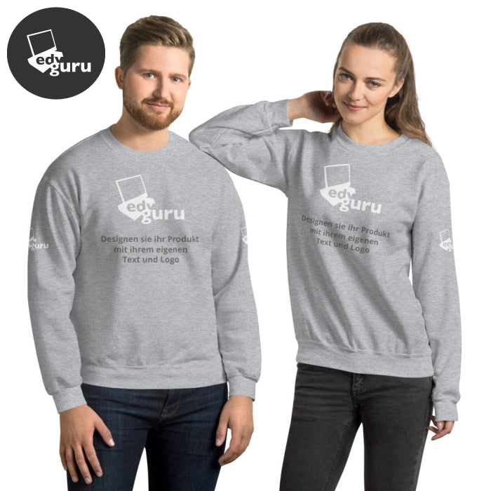 Unisex-Pullover Sportgrau / S